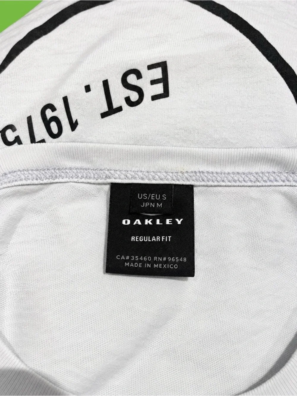 Oakley Est. 1975 Logo Muscle Tank
